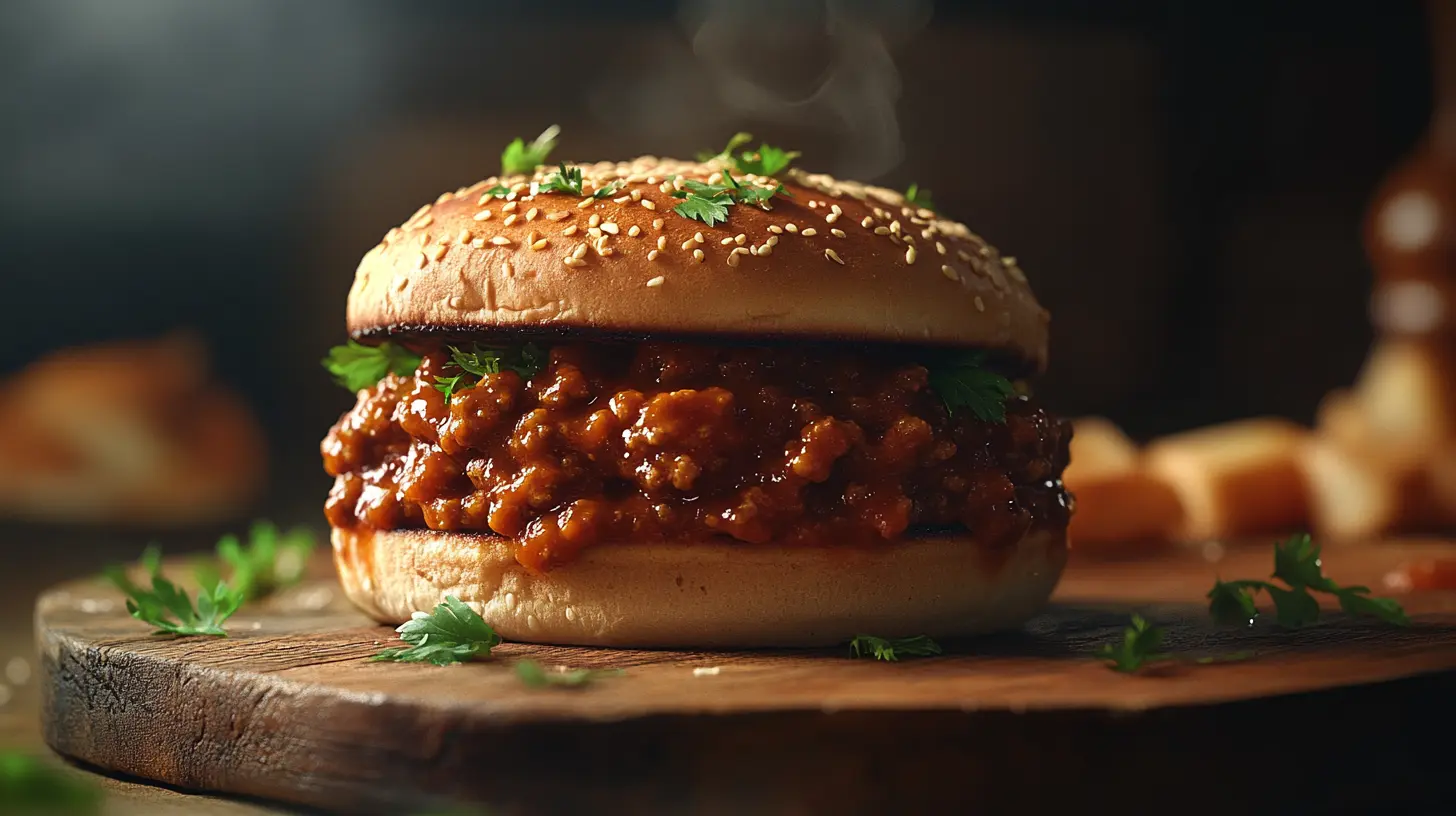 Classic Sloppy Joe Sandwich