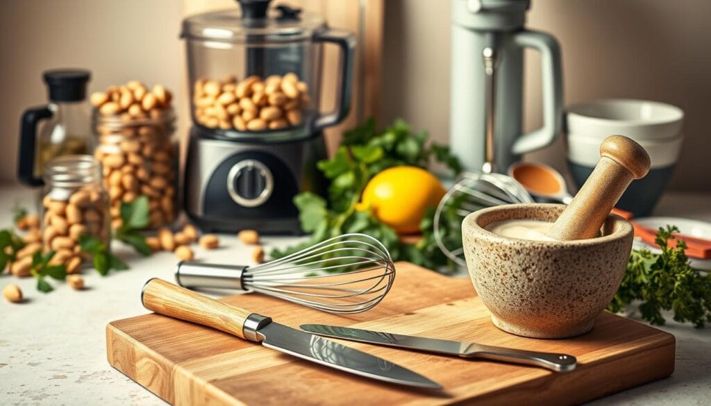 Essential kitchen tools for pistachio cream recipe Essential kitchen tools for pistachio cream recipe
