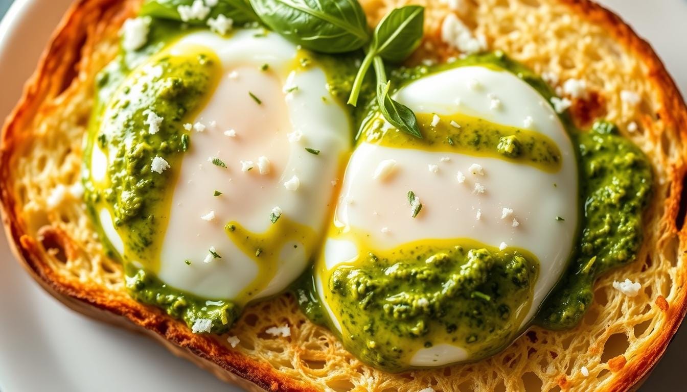 Pesto Eggs: Your New Favorite Breakfast! 2 Pesto Eggs