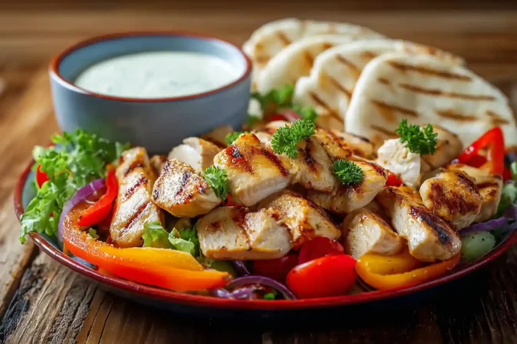 best grilled chicken wrap recipe ingredients