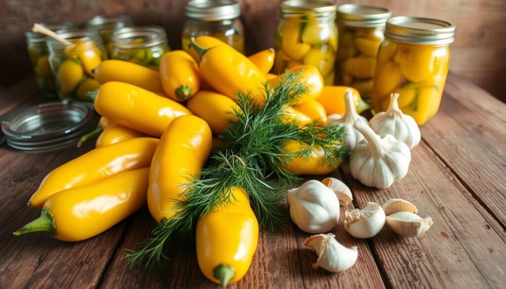 essential ingredients for pickled banana peppers essential ingredients for pickled banana peppers