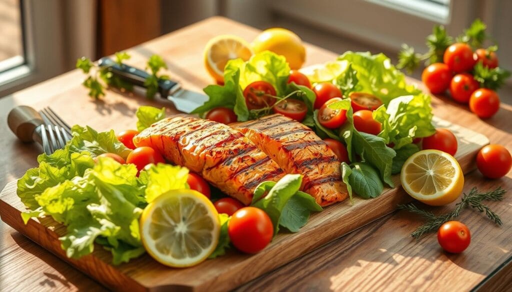 grilled salmon salad ingredients grilled salmon salad ingredients