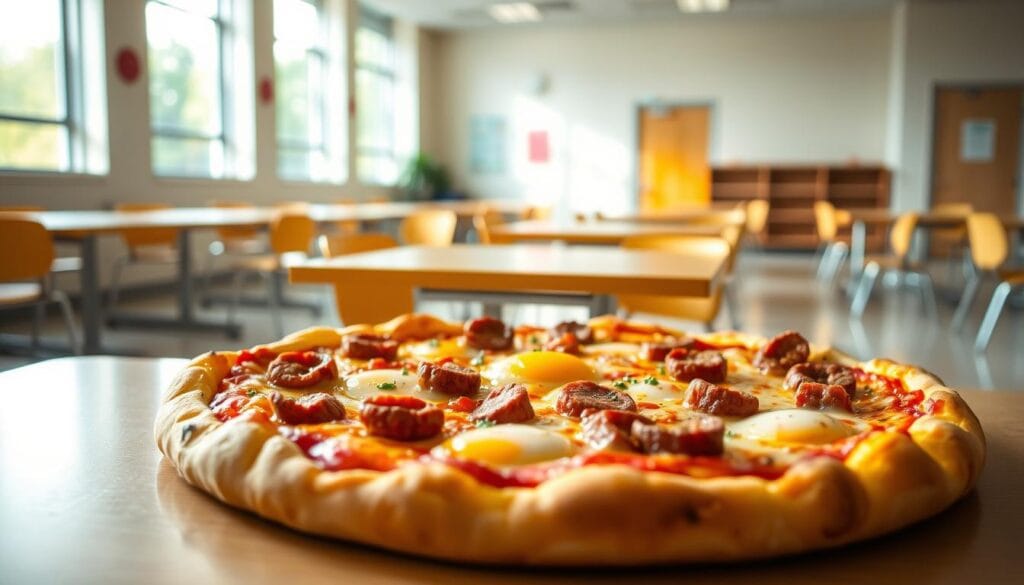 healthy breakfast pizza recipe for school cafeterias healthy breakfast pizza recipe for school cafeterias