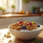 Vibrant Breakfast with Granola 150x150 1