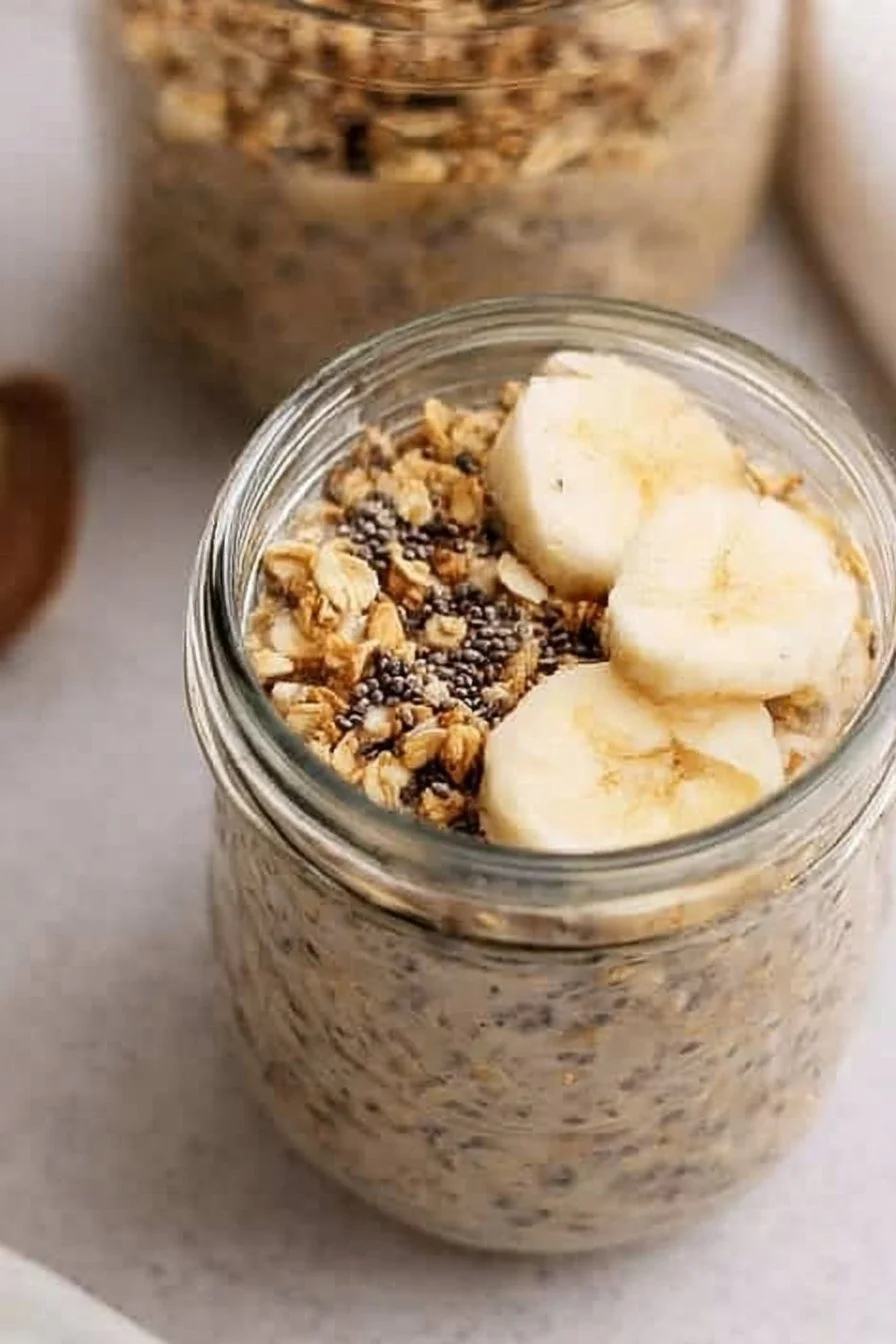Brown Sugar Overnight Oats 2 Delicious bowl of brown sugar overnight oats topped with fresh fruits