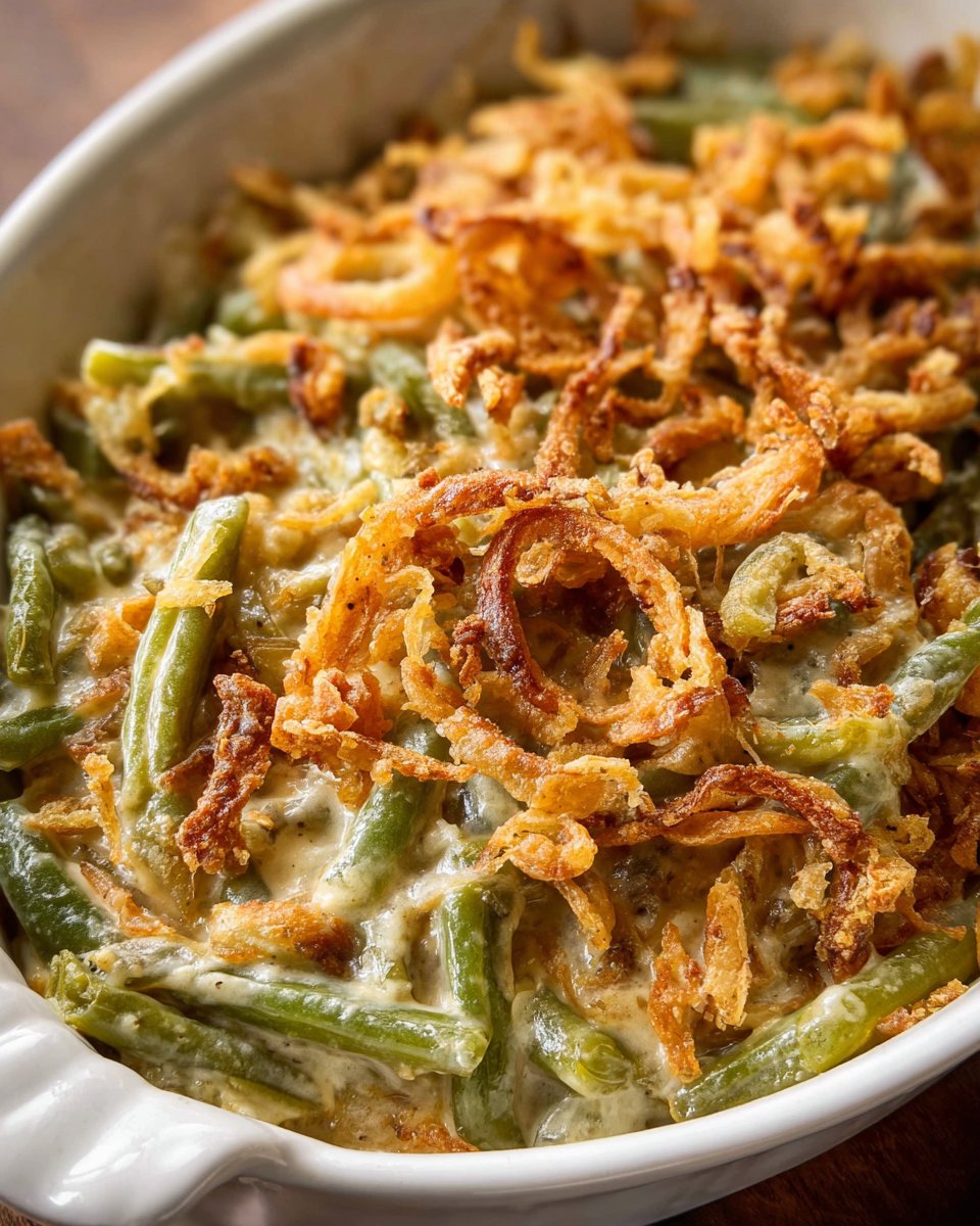 Campbell's Green Bean Casserole 2 Campbell's Green Bean Casserole