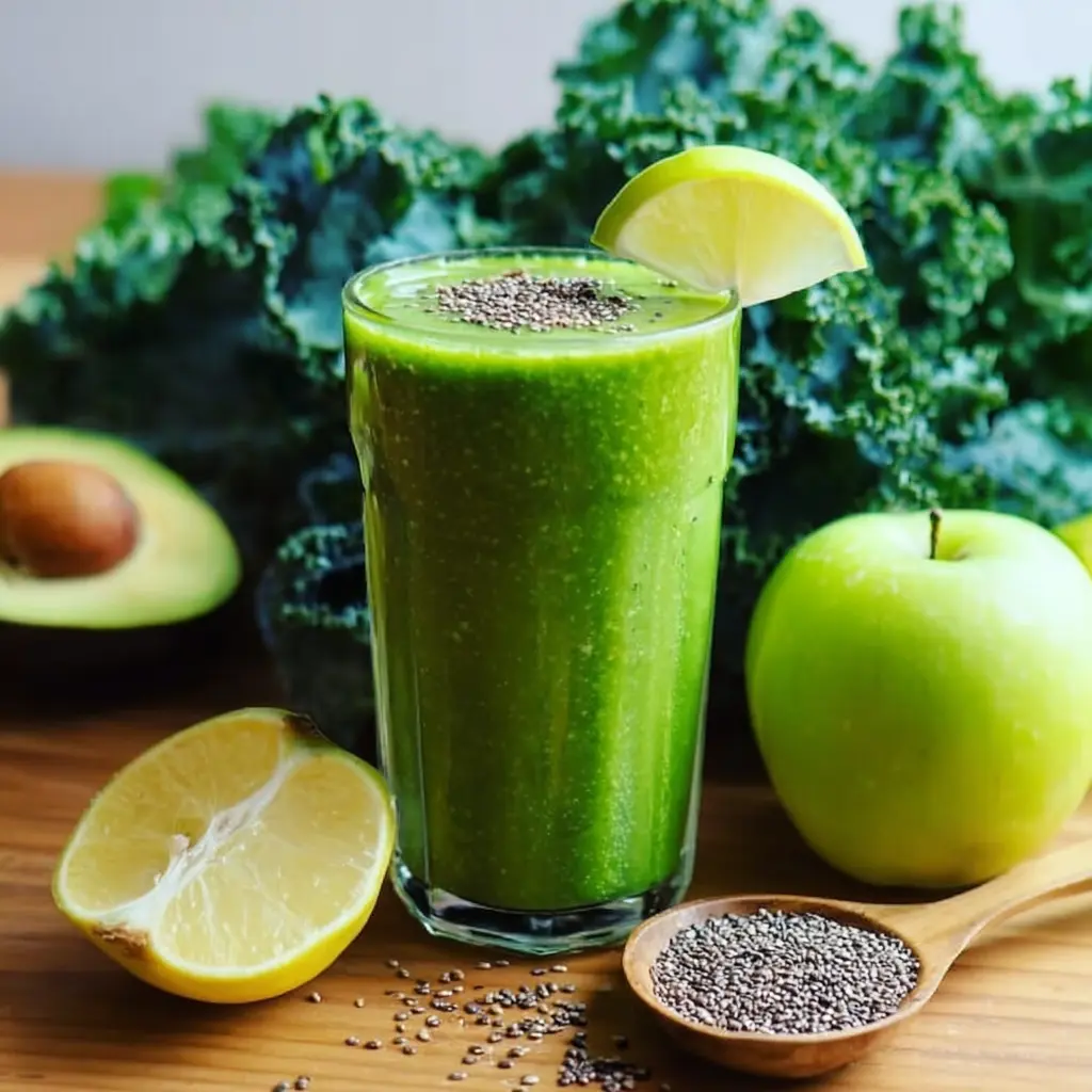 7 Green Smoothies to Burn Belly Fat and Lose Weight Fast 3 Kale Green Apple Slim Down