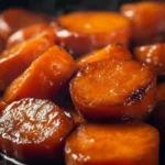 Delicious Southern candied sweet potatoes served in a bowl