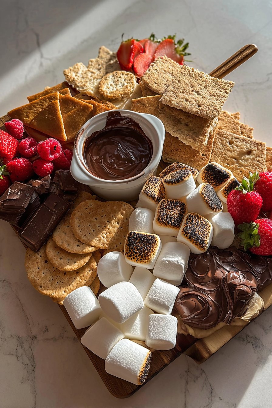 S’mores Charcuterie Board