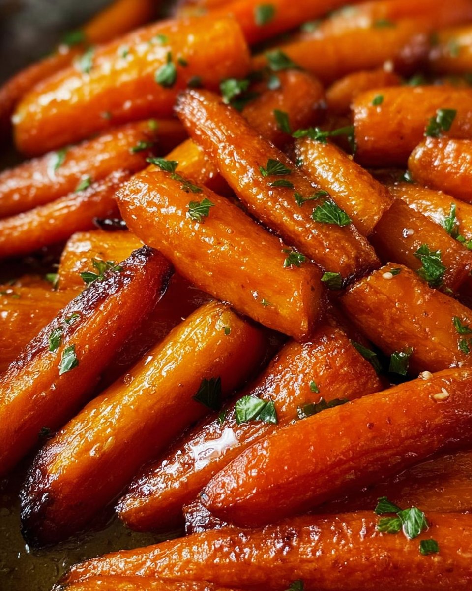 Honey Glazed Roasted Carrots