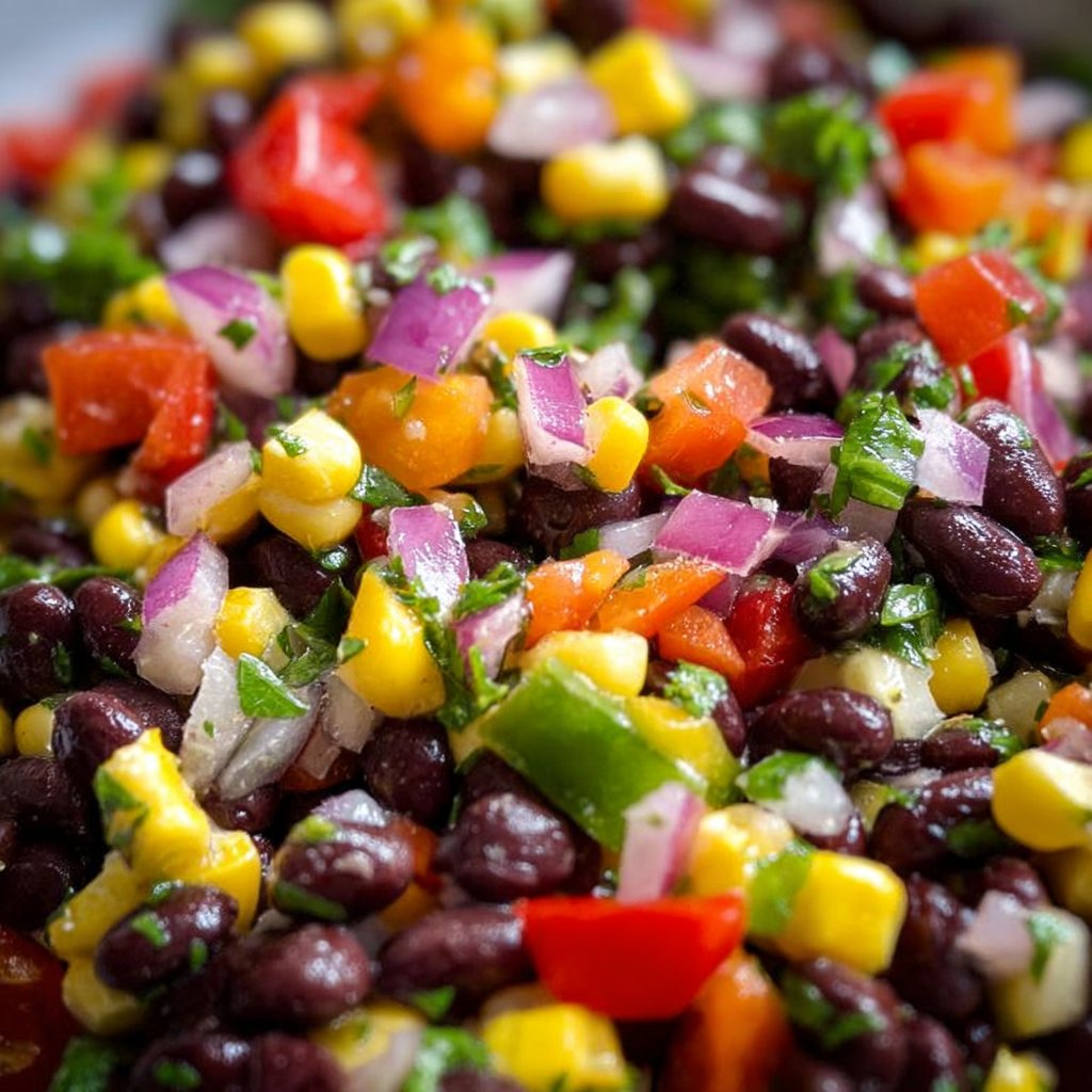 Corn and Black Bean Salad 2 Corn and Black Bean Salad