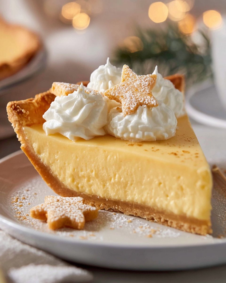 Eggnog Custard Pie 2 Eggnog Custard Pie