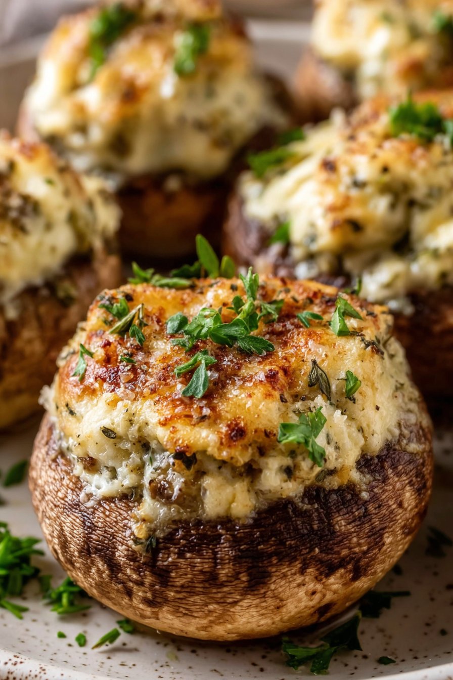 Stuffed Mushrooms With Cream Cheese