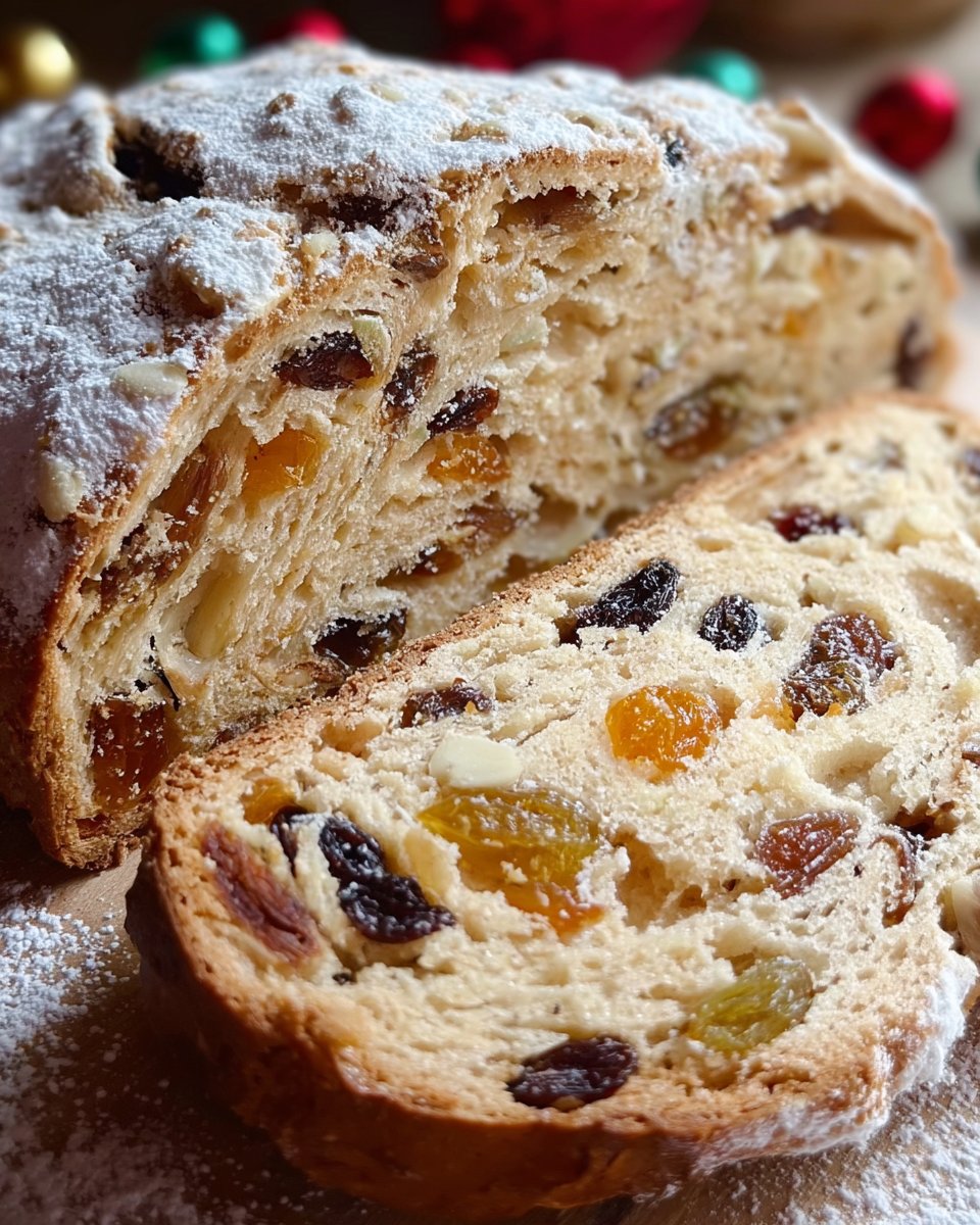 Traditional German Stollen