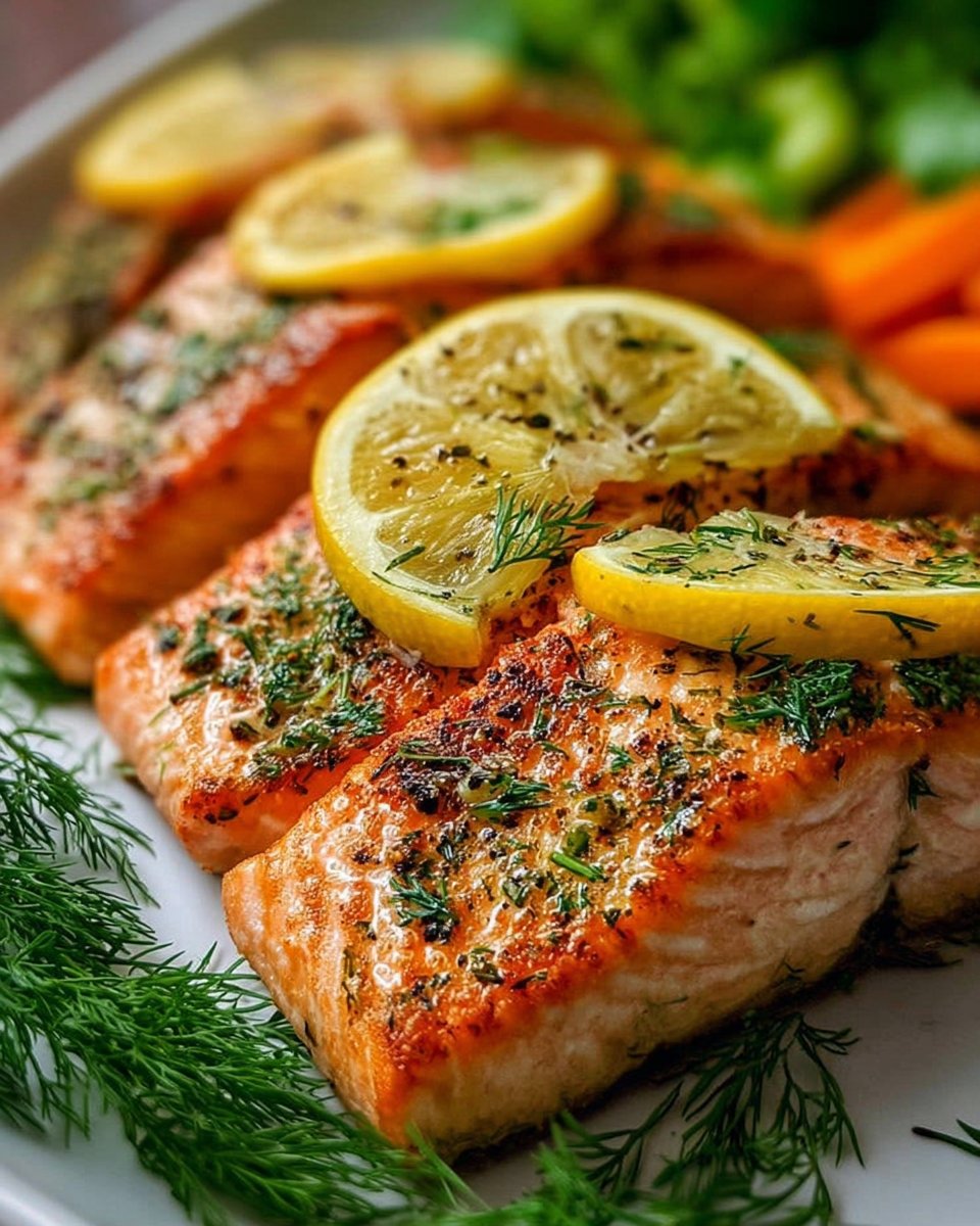 Lemon Dill Baked Salmon 2 Lemon Dill Baked Salmon