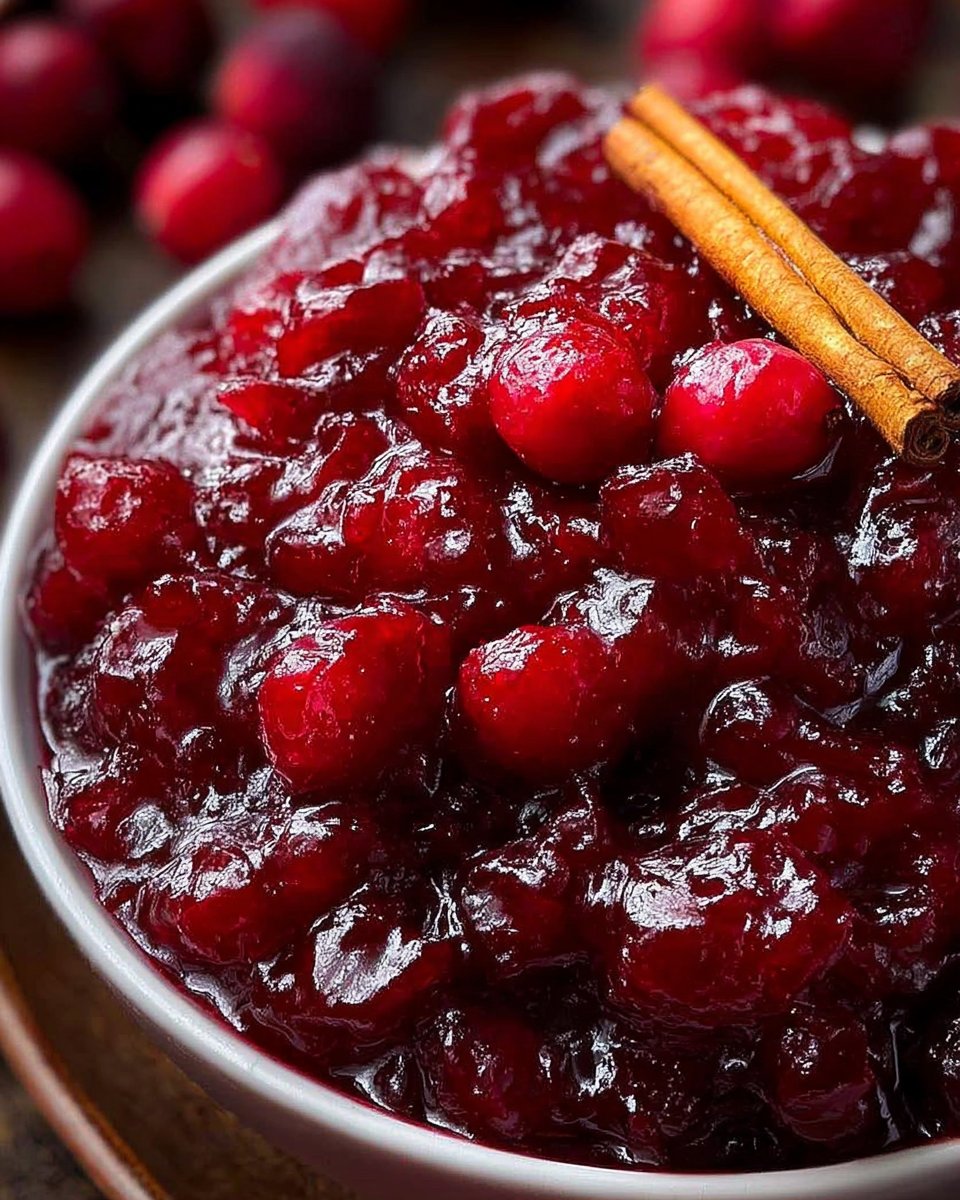 Homemade Christmas Cranberry Sauce