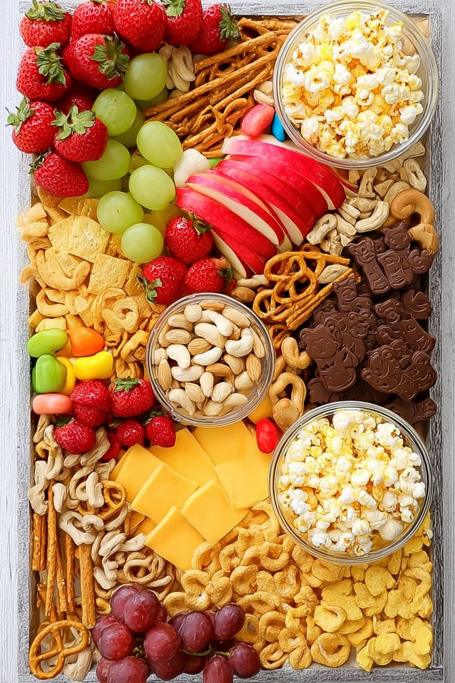 Movie Night Snack Board