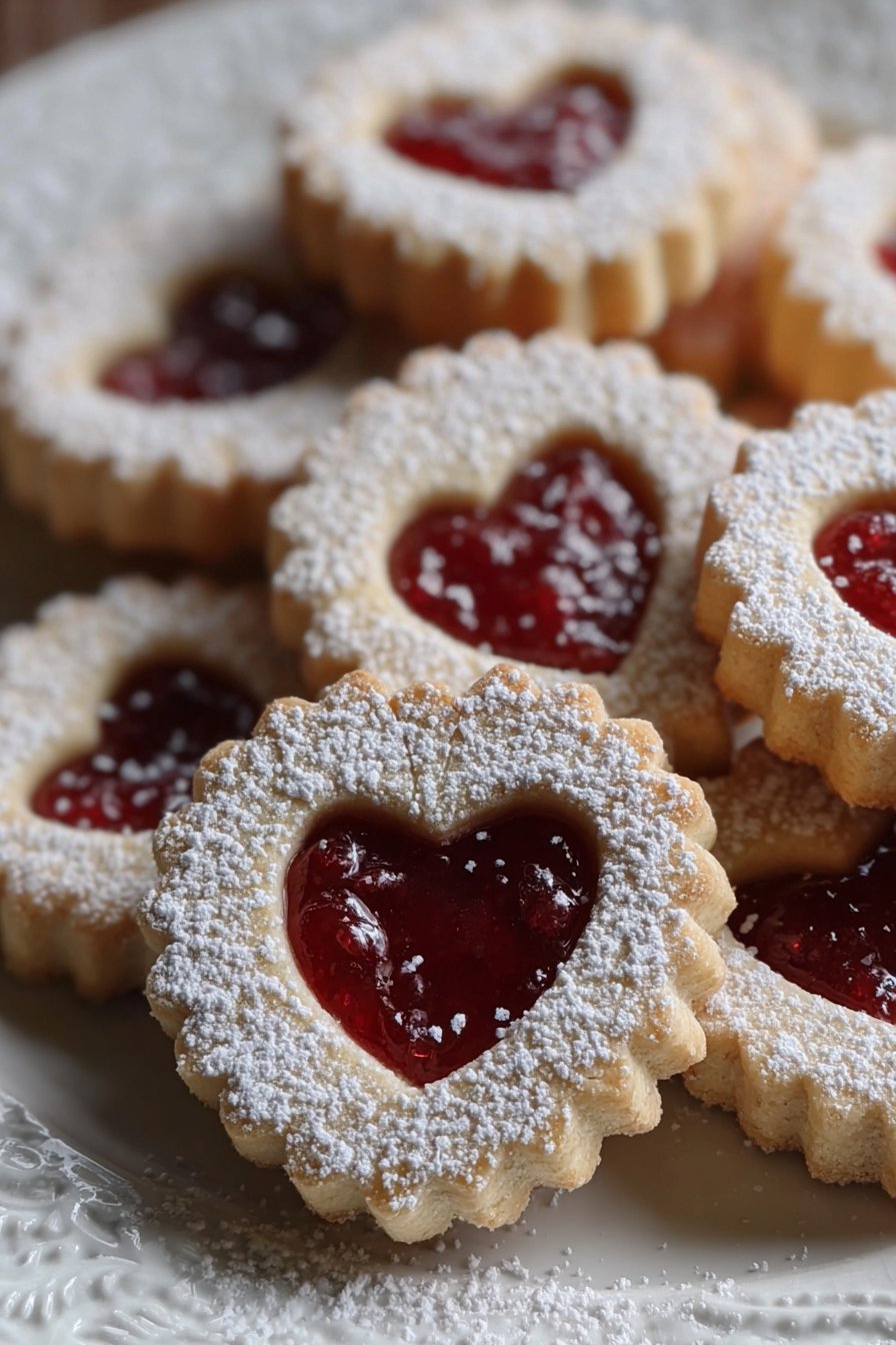 Soft and Sweet Linzer Cookies 2 Soft and Sweet Linzer Cookies