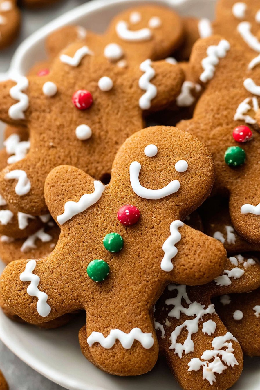 Soft and Chewy Gingerbread Men Cookie Recipe