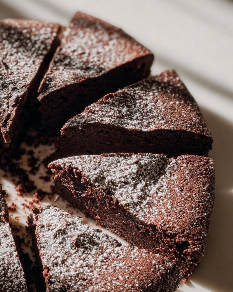 Flourless chocolate cake