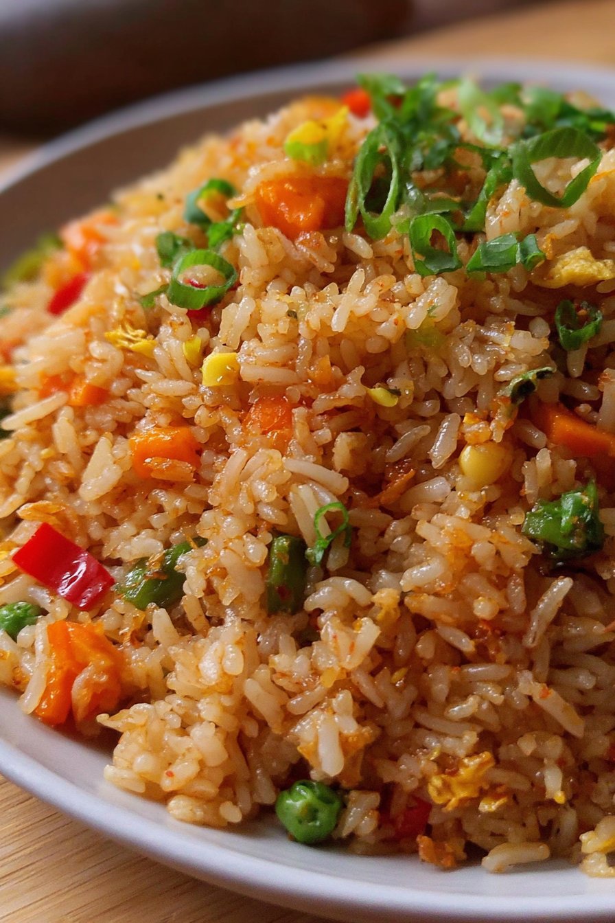 Chilli Garlic Fried Rice 2 Chilli Garlic Fried Rice
