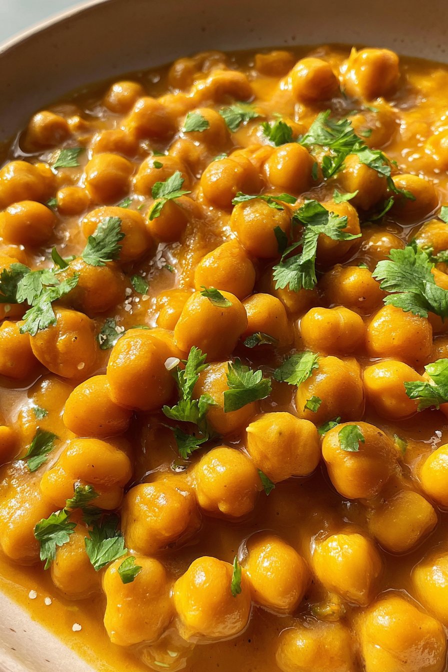 Vegan Butter Chickpeas
