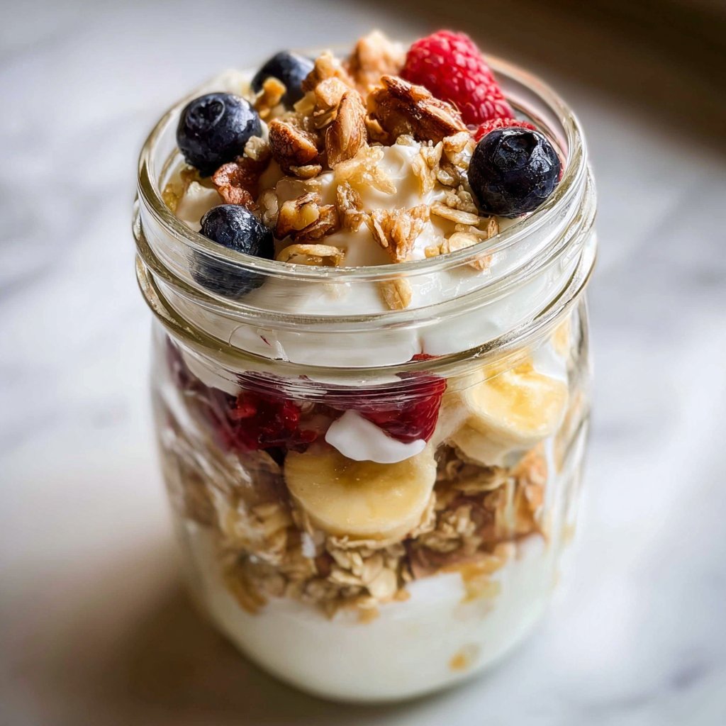 Fruit & Greek Yogurt Parfait