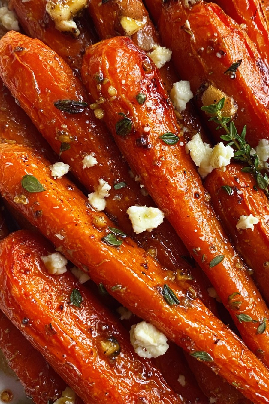 Honey Balsamic Roasted Carrots
