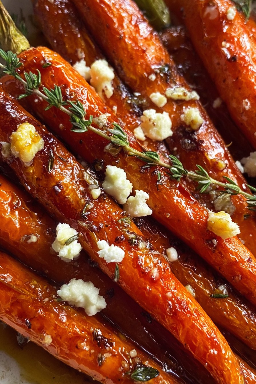 Honey Balsamic Roasted Carrots