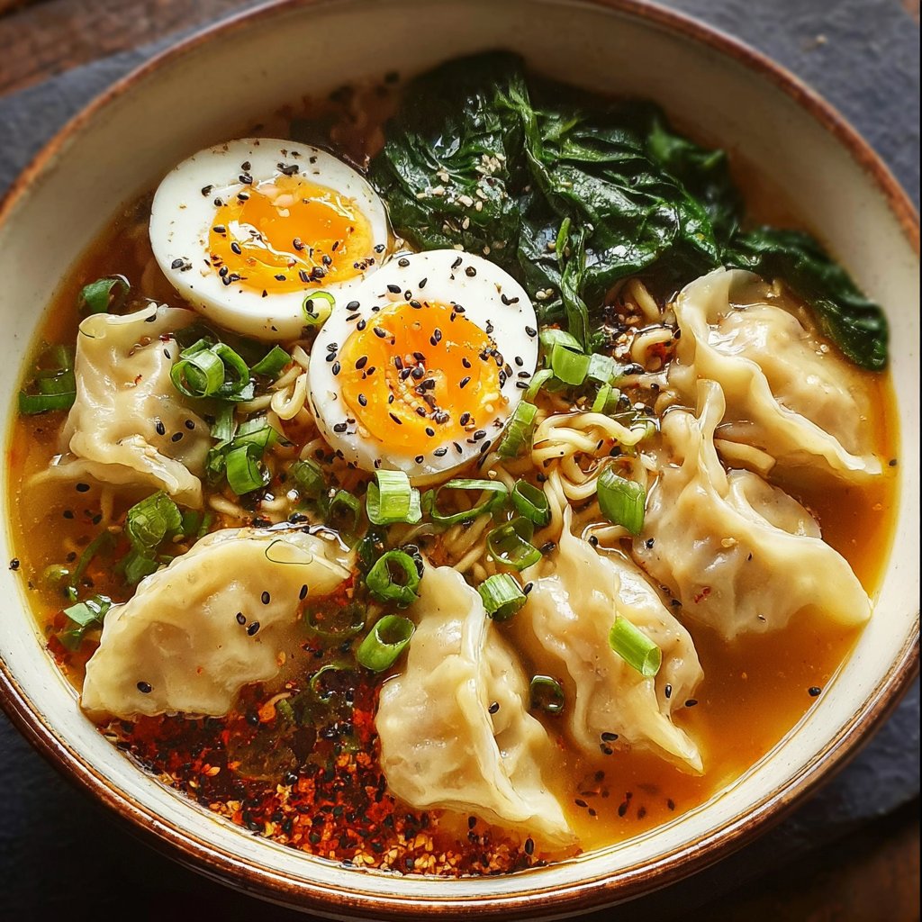 Dumpling Ramen Bowl