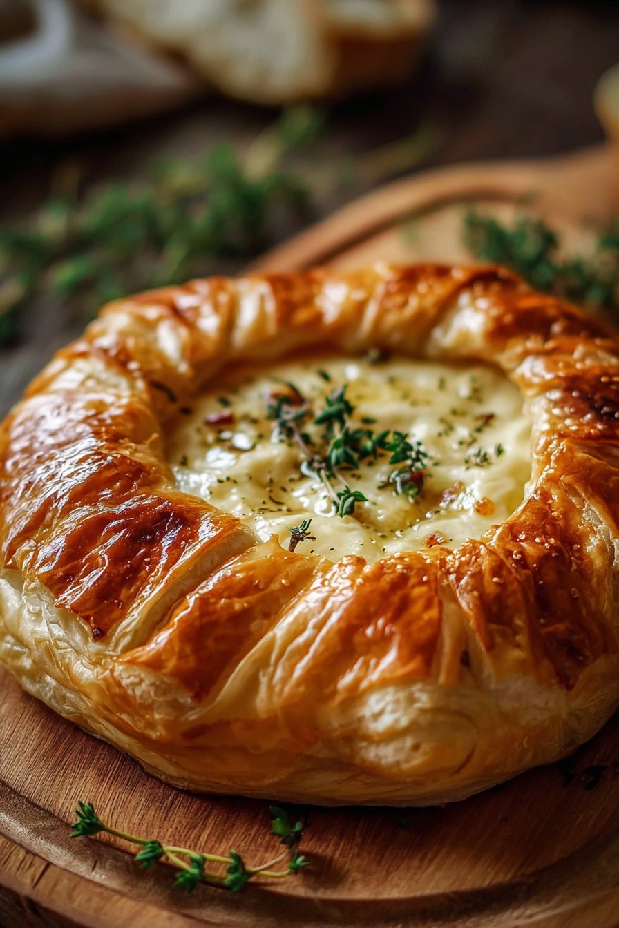 Baked Brie in Puff Pastry