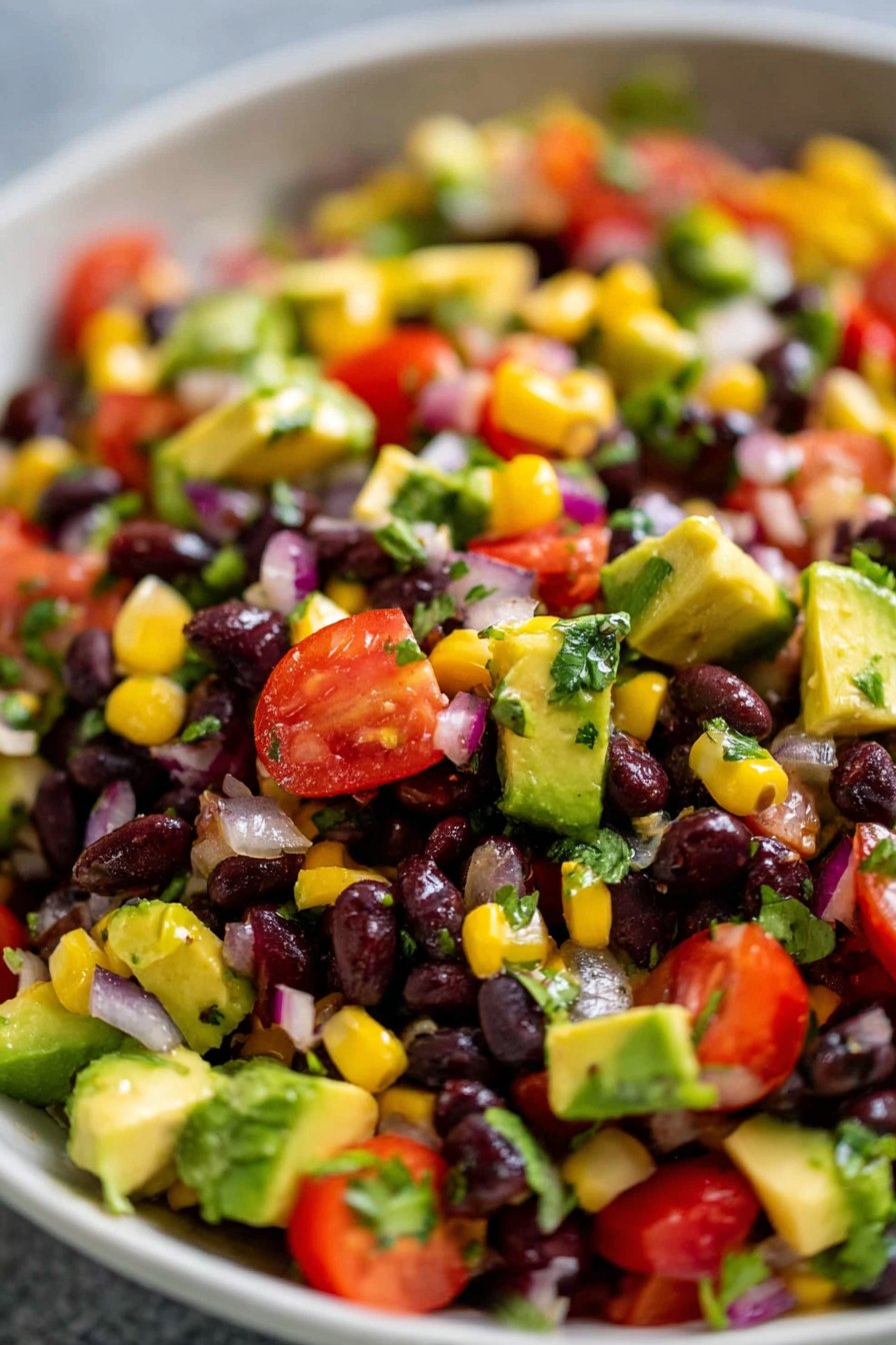 Healthy Mexican Black Bean and Corn Salad 2 Mexican Black Bean and Corn Salad