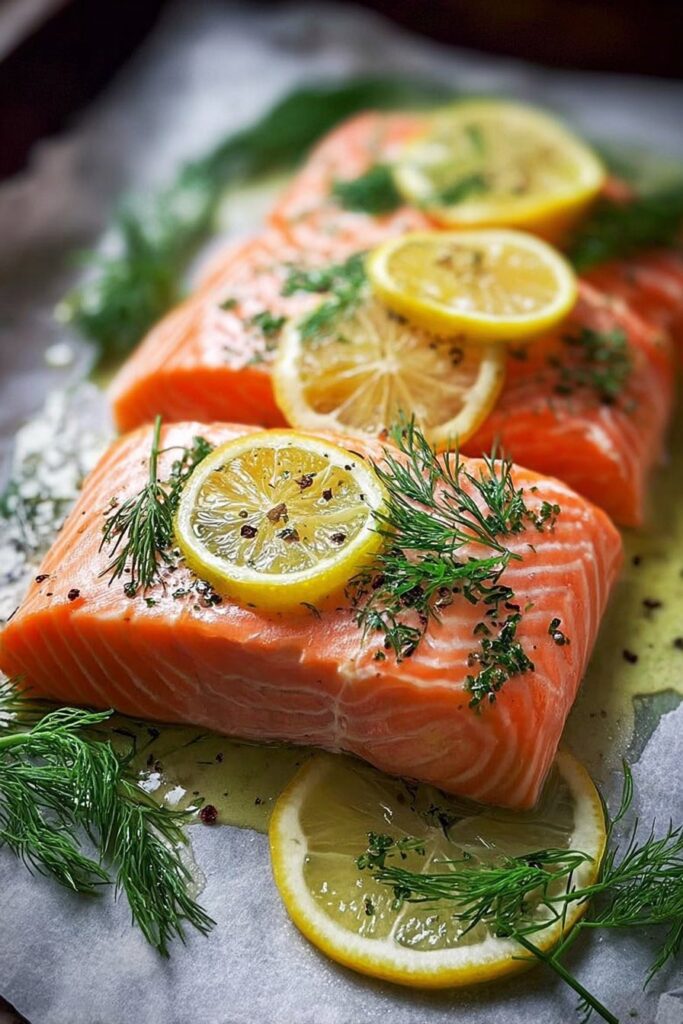 Easy Oven-Baked Salmon with Dill & Lemon 2 tmPqVuLNc7Ok1tRcU1V15bSomlGLiuyC4vHWgikE