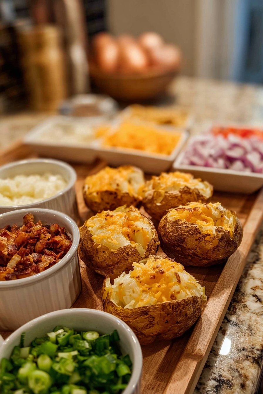 Baked Potato Bar - Delicious and Cost Effective