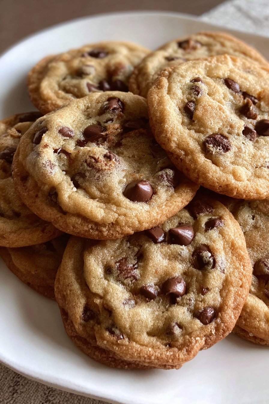 Soft & Chewy Chocolate Chip Cookies