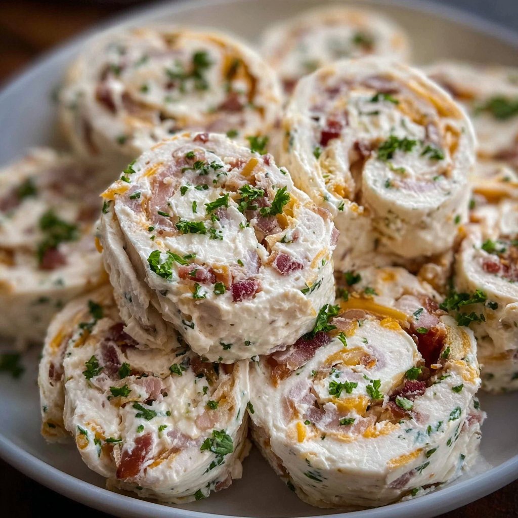 Turkey Bacon Ranch Pinwheels 2 Turkey Bacon Ranch Pinwheels