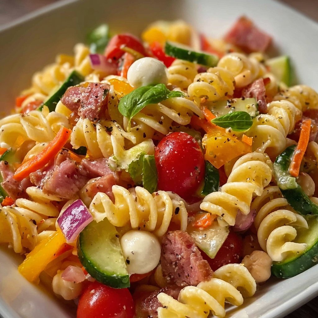 High-Protein Italian Pasta Salad
