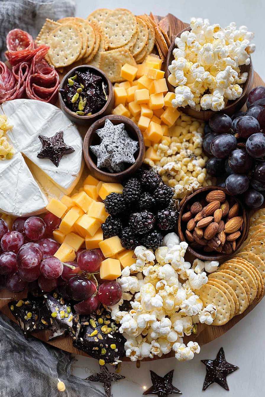 New Year's Eve Charcuterie Board
