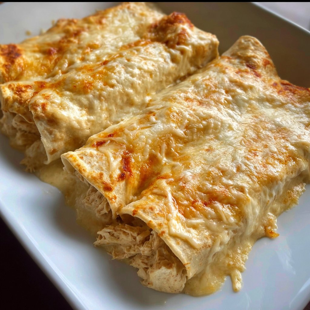Cream Cheese Chicken Enchiladas