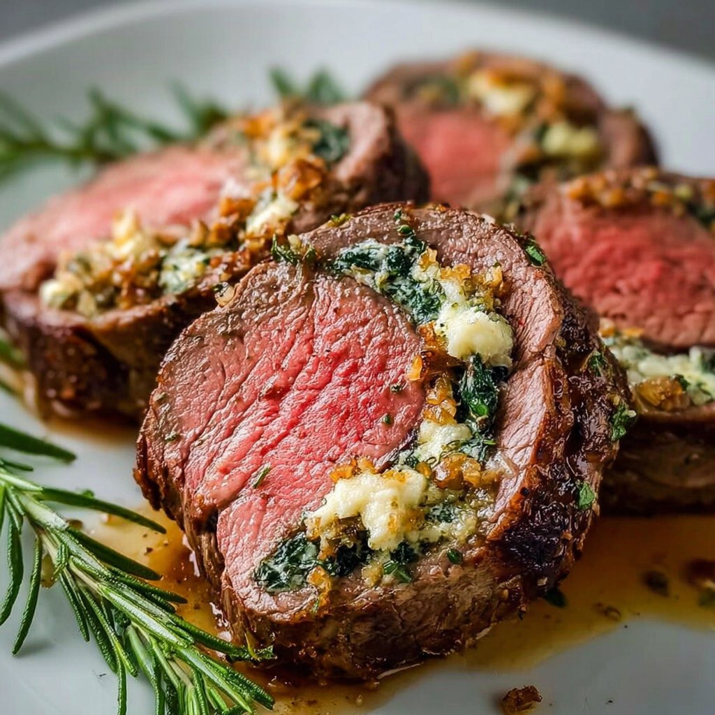 Quick Christmas Stuffed Beef Tenderloin 2 Quick Christmas Stuffed Beef Tenderloin