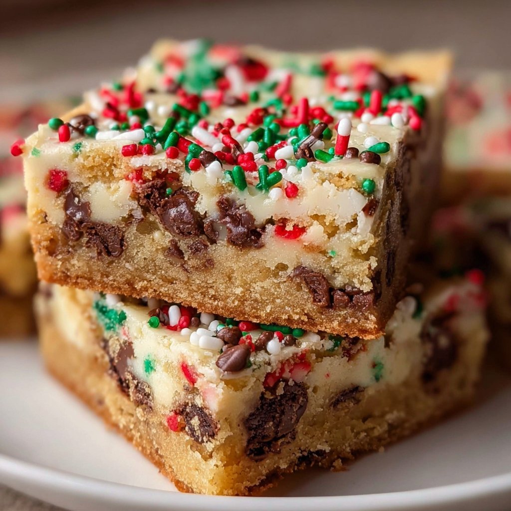 Christmas Cookie Bars
