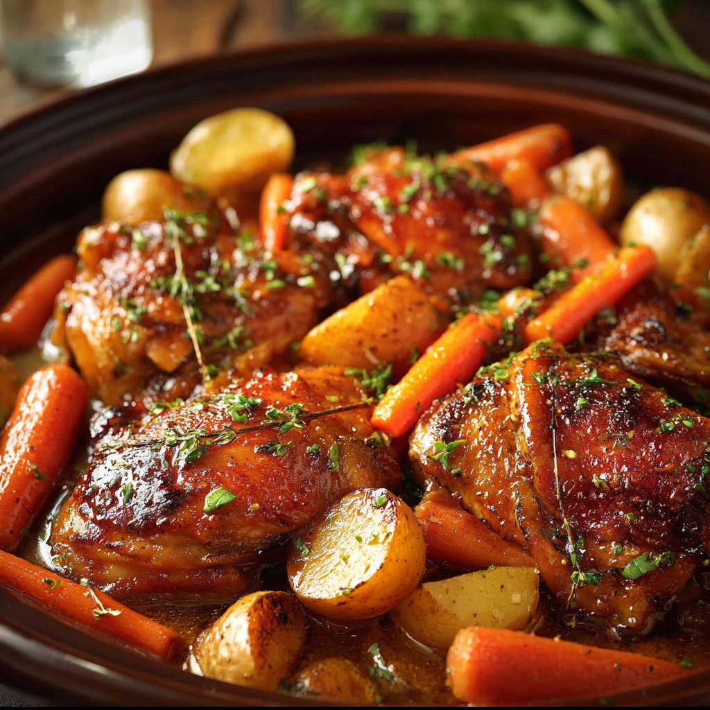 Honey Garlic Chicken Thighs 3 Honey Garlic Chicken Thighs