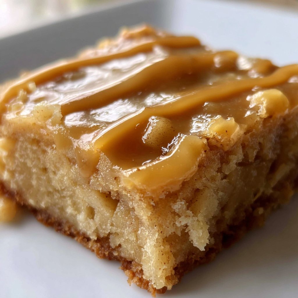 Salted Caramel Apple Sheet Cake 2 Salted Caramel Apple Sheet Cake