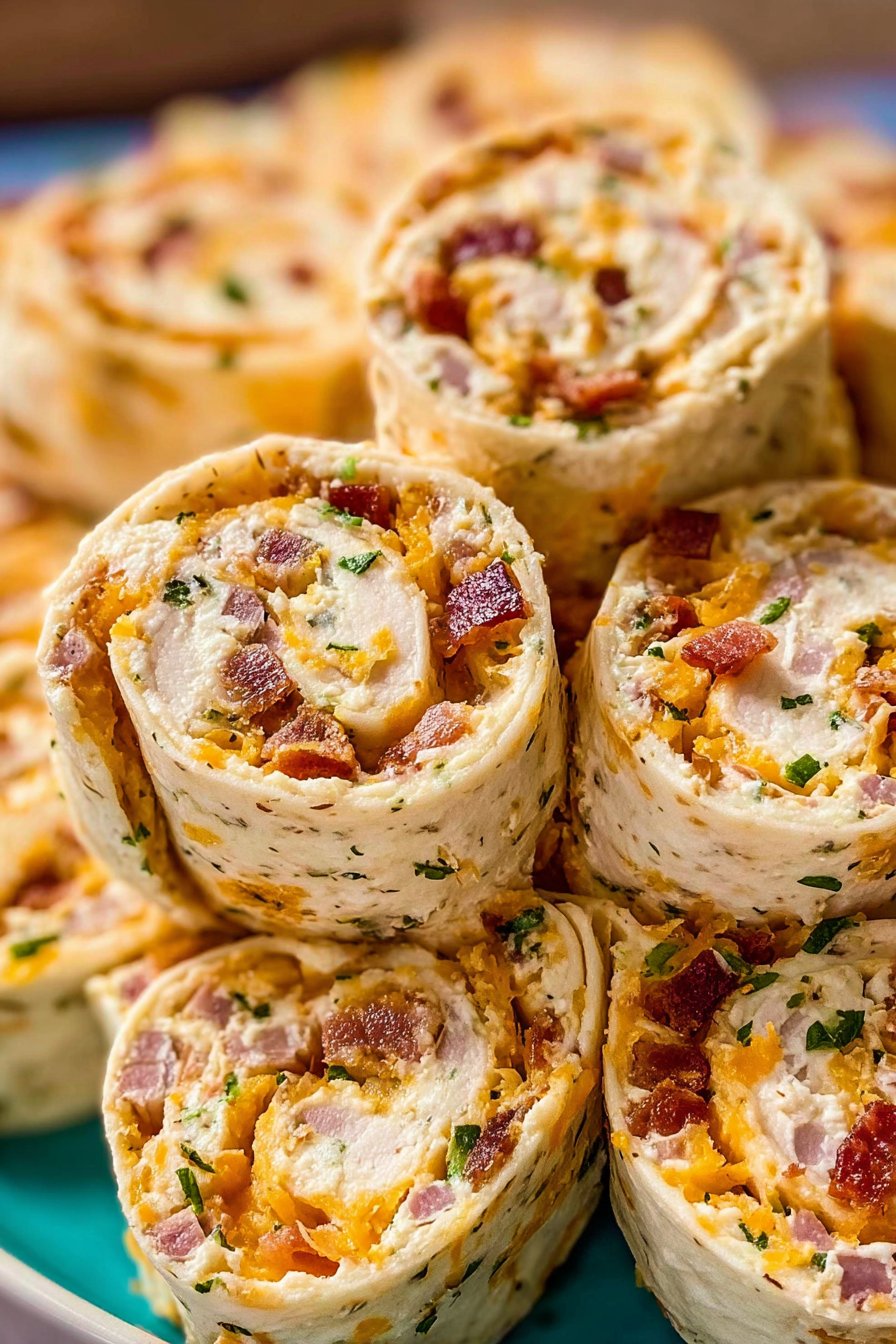 Crack Chicken Pinwheels