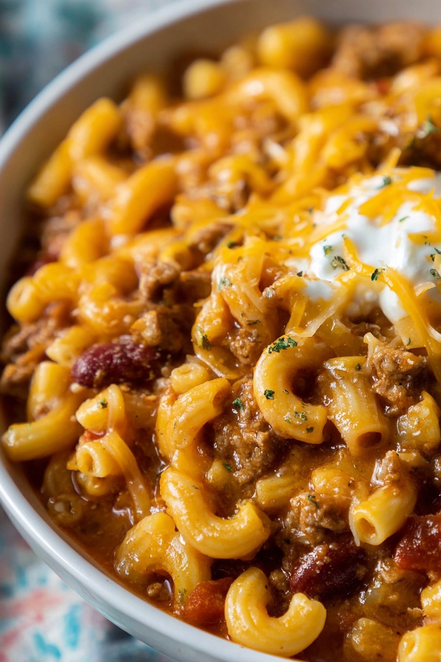 Chili Mac and Cheese