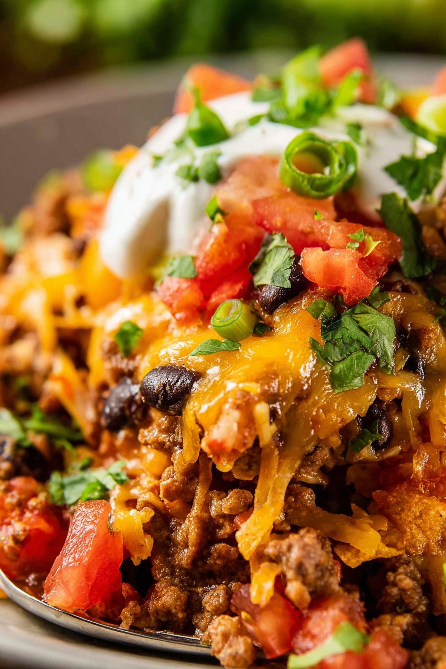 Easy Taco Casserole 2 Easy Taco Casserole