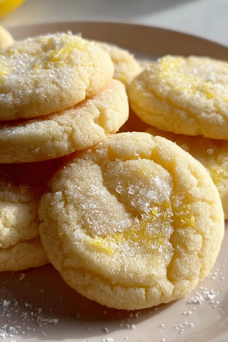 Soft & Chewy Lemon Cookies 2 Soft & Chewy Lemon Cookies