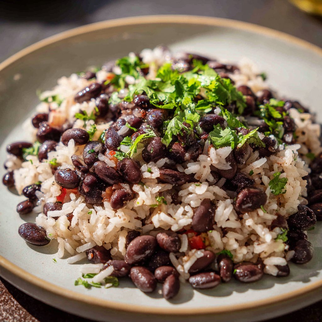 One Pot Black Beans and Rice