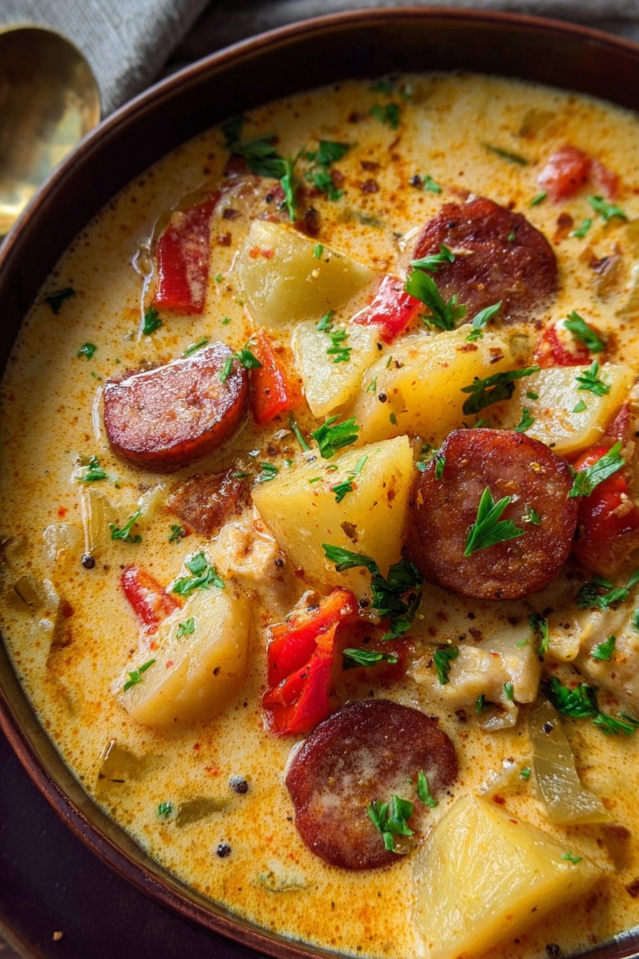 Cajun Potato Soup 2 Cajun Potato Soup