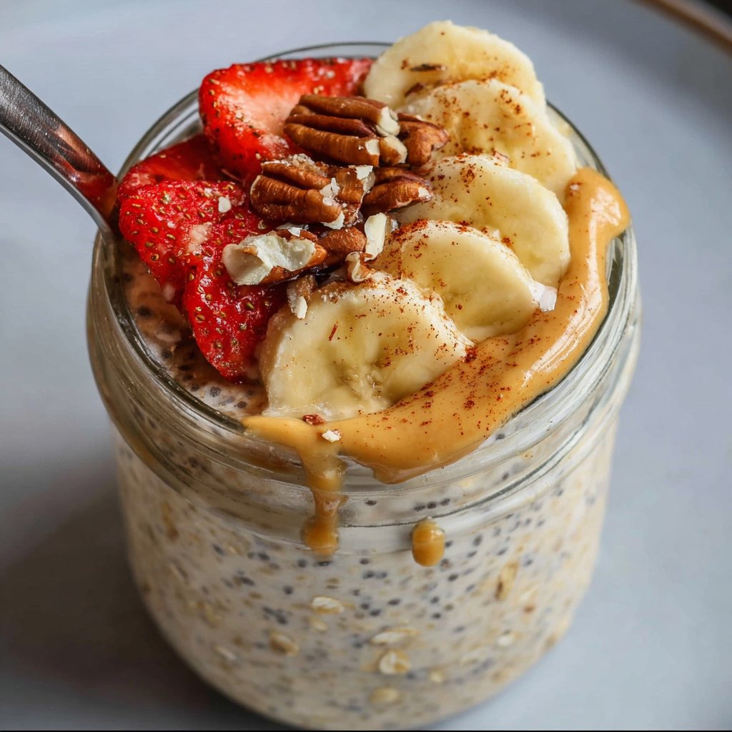 High-Protein Overnight Oats 2 High-Protein Overnight Oats
